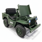 Willys Jeep eléctrico infantil Matcha 1 plaza 4x4