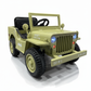 Willys Jeep eléctrico infantil Matcha 1 plaza 4x4