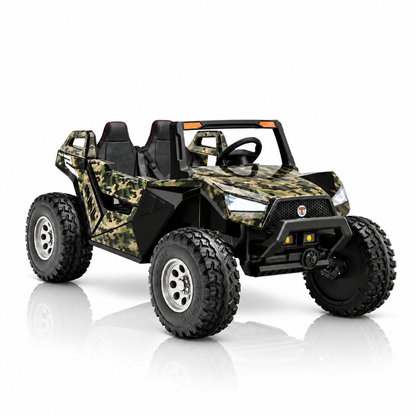 CarKiddo | Buggy eléctrico 24V Extreme 15km/h - camuflaje