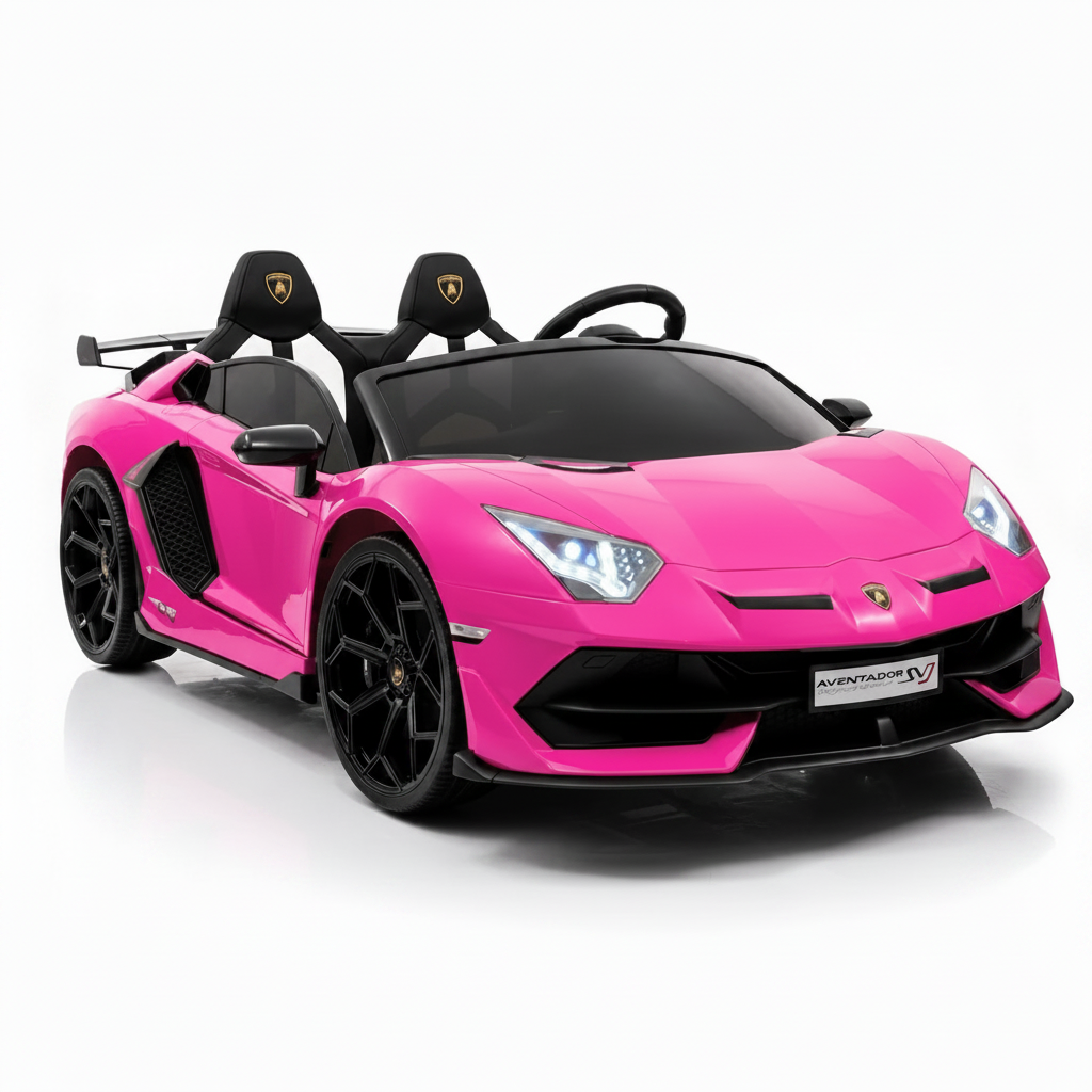 Lamborghini Aventador SVJ | 2 plazas 24V - rosa