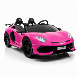 Lamborghini Aventador SVJ | 2 plazas 24V - rosa