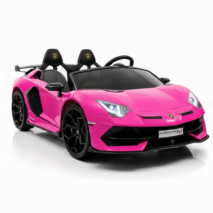Lamborghini Aventador SVJ | 2 plazas 24V - rosa