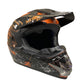 CarKiddo | Casco de motocross infantil - negro