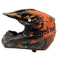 CarKiddo | Casco de motocross infantil - naranja