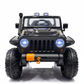 Gladiator Jeep infantil | 1 niño + 1 adulto - negro