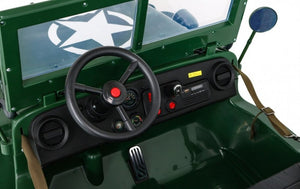 CarKiddo | Volante para Willy's Jeep de 3 plazas