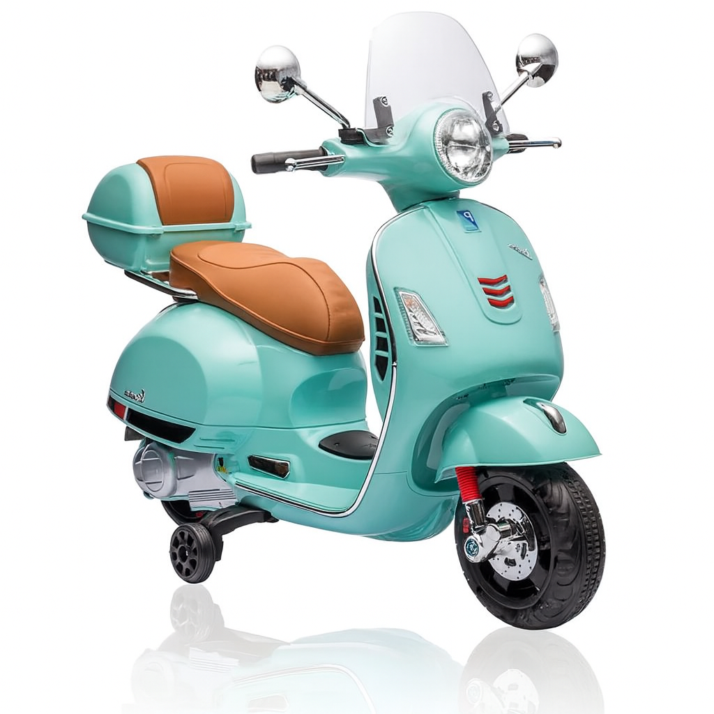 Vespa GTS | Scooter eléctrico infantil 12V - turquesa