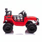 CarKiddo | Jeep eléctrico infantil Jungle - rojo equipamiento completo