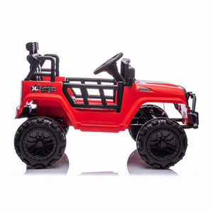 CarKiddo | Jeep eléctrico infantil Jungle - rojo equipamiento completo