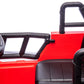 CarKiddo | Jeep eléctrico infantil Jungle - rojo equipamiento completo
