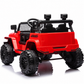 CarKiddo | Jeep eléctrico infantil Jungle - rojo equipamiento completo