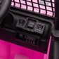 CarKiddo | Jeep eléctrico infantil Jungle - rosa equipamiento completo