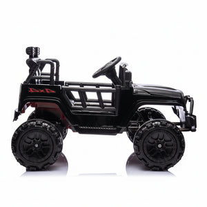CarKiddo | Jeep eléctrico infantil Jungle - negro equipamiento completo