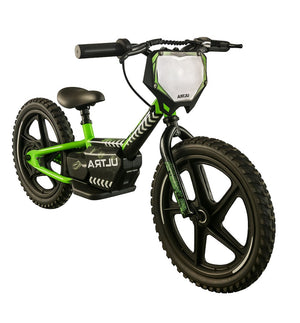 CarKiddo | Bicicleta eléctrica sin pedales de 16 pulgadas - verde