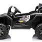 Dessert | Buggy eléctrico infantil - negro 1,5 plazas 4x4