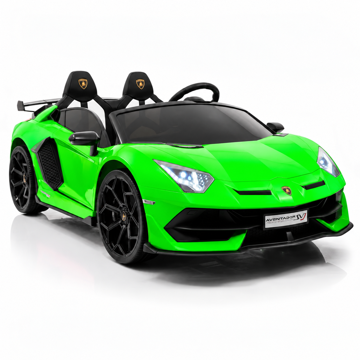 Lamborghini Aventador SVJ | 2 plazas 24V - verde