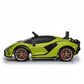 Lamborghini Sian | Coche eléctrico infantil - verde