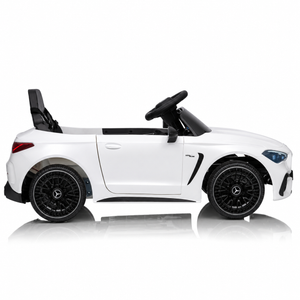 Mercedes-Benz CLE53 AMG | Coche eléctrico infantil - blanco con mando a distancia