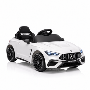 Mercedes-Benz CLE53 AMG | Coche eléctrico infantil - blanco con mando a distancia