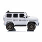 Mercedes-Benz G63 AMG | Coche eléctrico infantil - blanco con mando a distancia