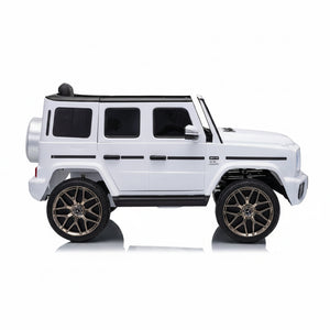 Mercedes-Benz G63 AMG | Coche eléctrico infantil - blanco con mando a distancia