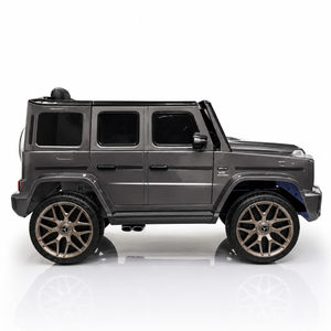 Mercedes-Benz G63 AMG | Coche eléctrico infantil - gris con mando a distancia