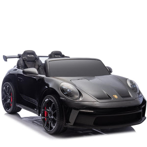 Porsche 911 GT3 RS | Coche eléctrico infantil de 2 plazas 24V - negro