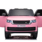 Range Rover SV | Coche eléctrico infantil de 2 plazas 24V - rosa