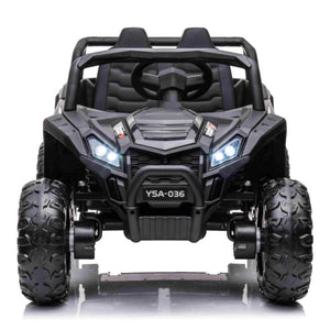 Dessert | Buggy eléctrico infantil - negro 1,5 plazas 4x4