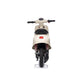 Scooter eléctrico infantil 24V 350W Beige - Vista trasera