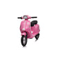 Scooter eléctrico infantil 24V 350W Rosa - Vista frontal oblicua