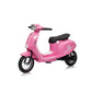 Scooter eléctrico infantil 24V 350W Rosa - Vista lateral