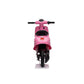 Scooter eléctrico infantil 24V 350W Rosa - Vista trasera