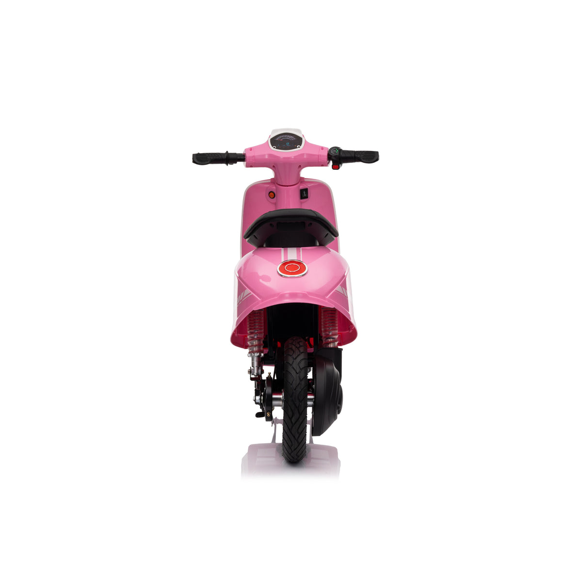 Scooter eléctrico infantil 24V 350W Rosa - Vista trasera