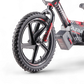 CarKiddo | Bicicleta eléctrica sin pedales de 16 pulgadas - roja