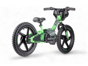CarKiddo | Bicicleta eléctrica sin pedales de 16 pulgadas - verde
