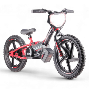 CarKiddo | Bicicleta eléctrica sin pedales de 16 pulgadas - roja