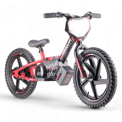 CarKiddo | Bicicleta eléctrica sin pedales de 16 pulgadas - roja