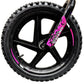 CarKiddo | Bicicleta eléctrica sin pedales de 16 pulgadas - rosa