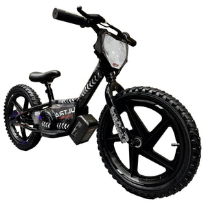 CarKiddo | Bicicleta eléctrica sin pedales de 16 pulgadas - negra