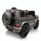 Mercedes - Benz G63 AMG | Coche eléctrico infantil - gris