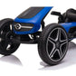 Mercedes | Kart de pedales con neumáticos de goma - azul