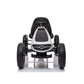 Mercedes | Kart de pedales con neumáticos de goma - blanco