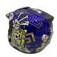 CarKiddo | Casco de motocross infantil - azul