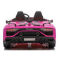 Lamborghini Aventador SVJ | 2 plazas 24V - rosa